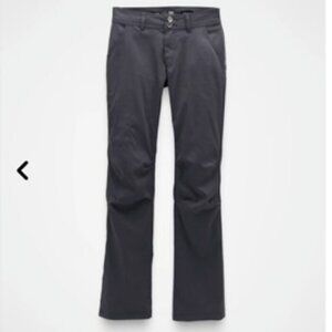 PRANA Halle Convertible Coal Grey/Gray Roll-up Pants 12 SHORT